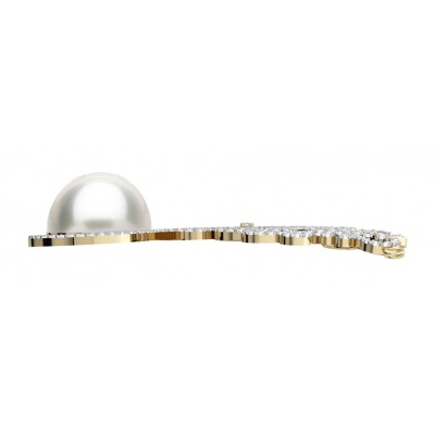 Pearl & Diamond Designer Pendant